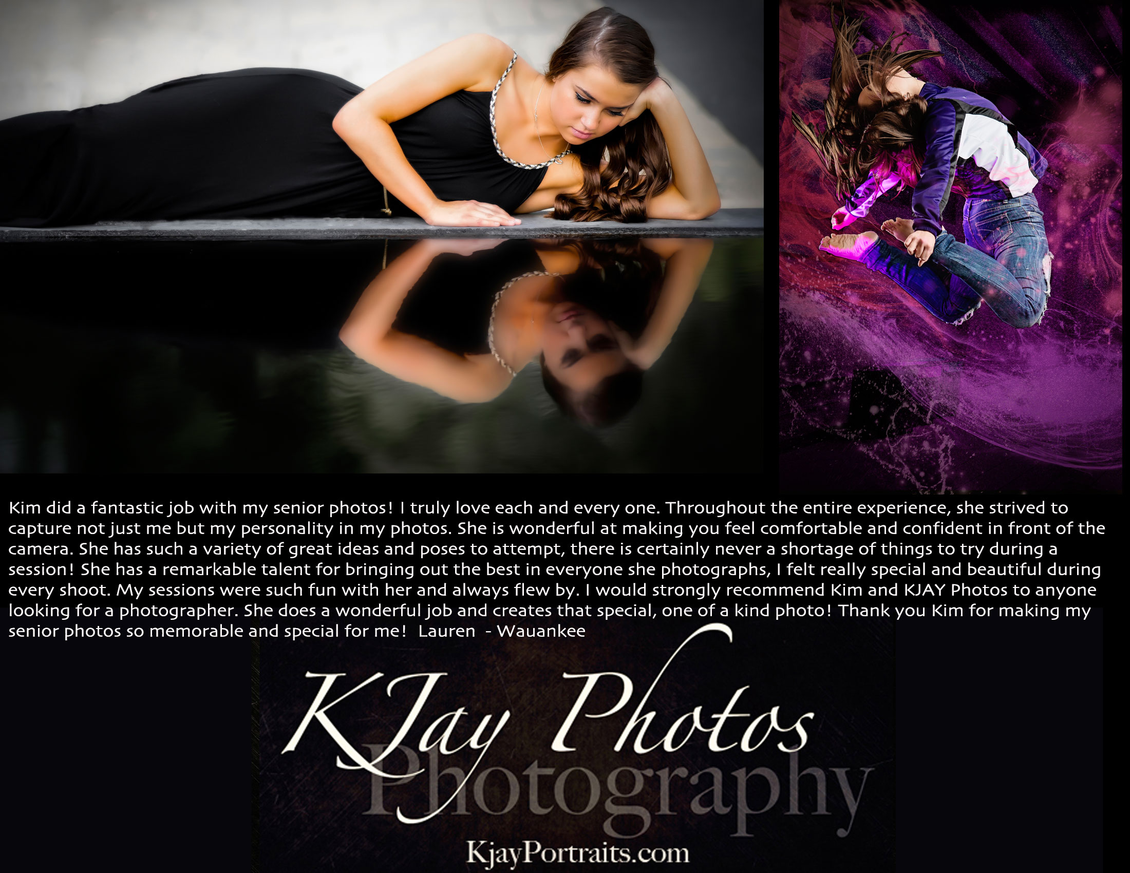 K Jay Photos Review.  Photographer, Wauankee WI